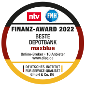  ntv Siegel: Finanz-Award 2022. Beste Depot-Bank.