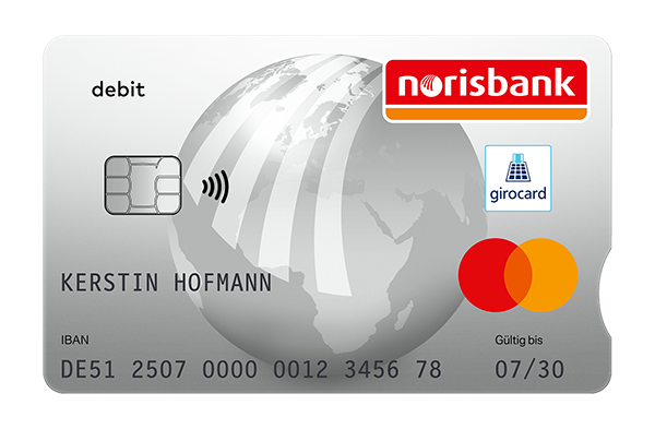 Vorderseite norisbank Card