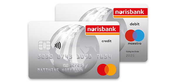 norisbank Mastercard Kreditkarte und Maestrocard