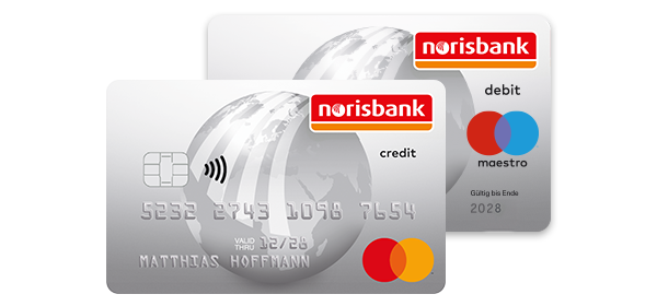 norisbank Mastercard Kreditkarte und Maestrocard