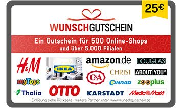 maxbue Depot Aktion Wunschgutschein 25€