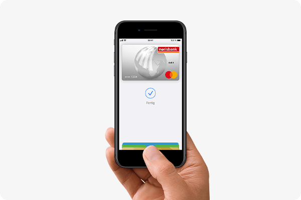 mit Apple Pay bezahlen - Screenshot Touch ID