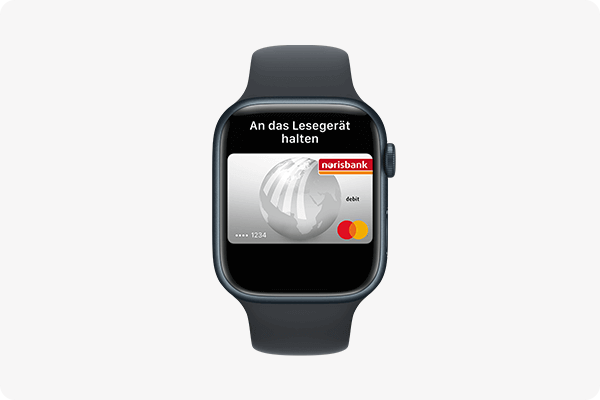 mit Apple Pay bezahlen -  Apple Watch