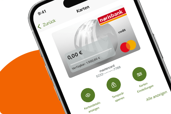 App Kartenverwaltung-Funktion