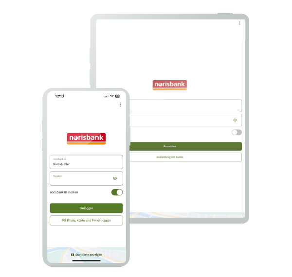 Screenshot norisbank App 