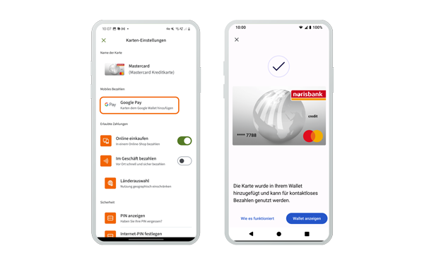 Screenshot Google Pay