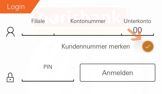 Kontonummer merken Kontonummer merken