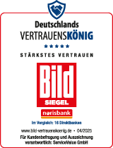 Testsiegel Bild "Vertrauenskönig"