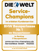 Testsiegel Die Welt: Service Champions