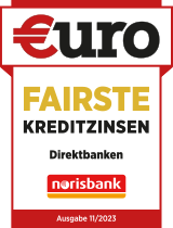 Siegel Euro "Fairste Kreditzinsen"