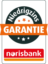 Siegel norisbank Niedrigzins-Garantie